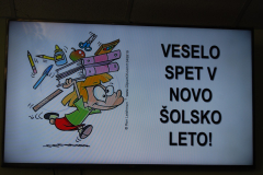 Prvi šolski dan (2. september 2019, 2. do 9. razred)